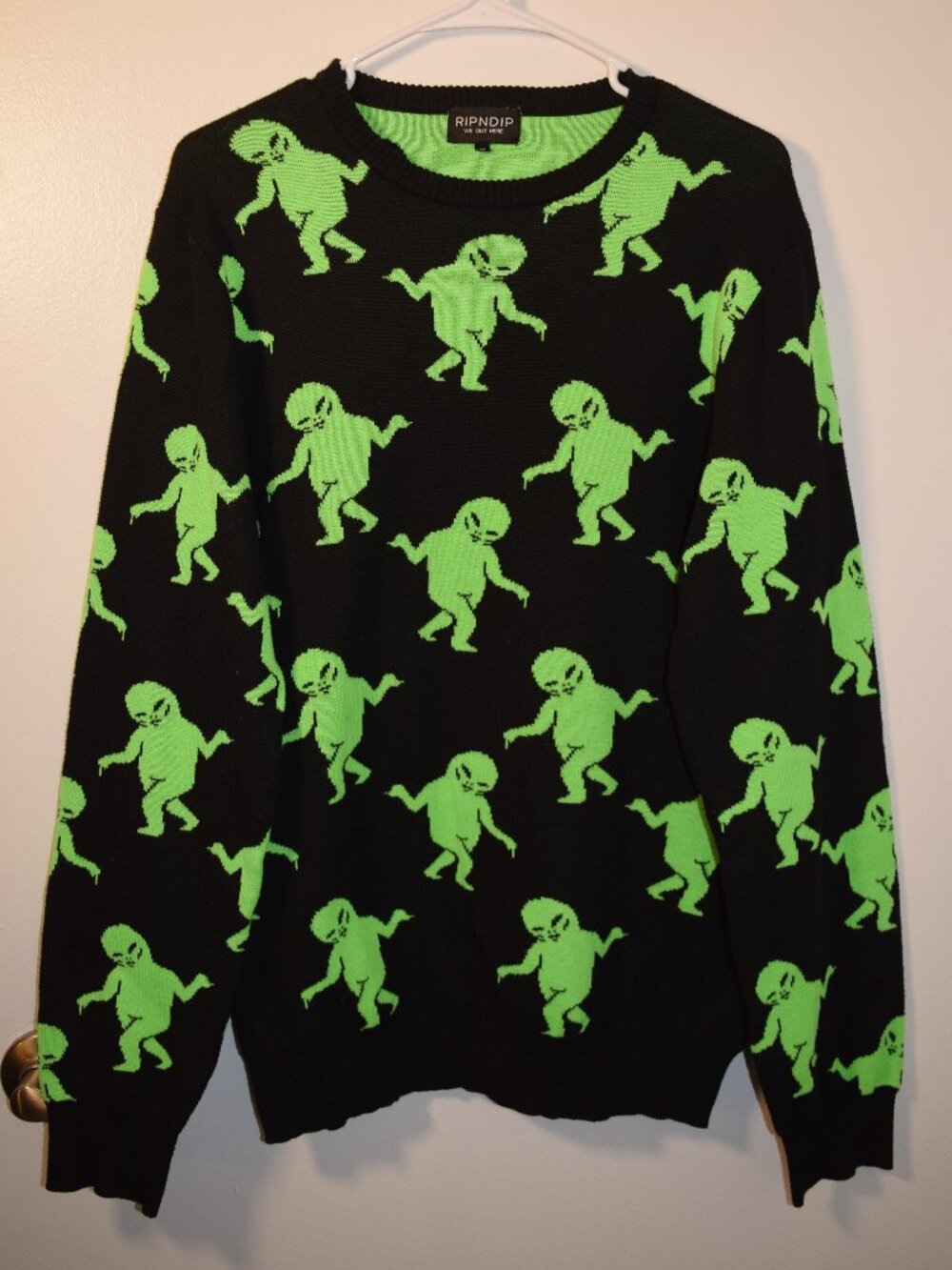 Funky Dancing Alien Sweater